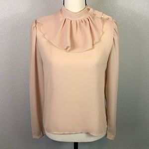 Vintage 1970’s U-Haul of California Ruffle Blouse